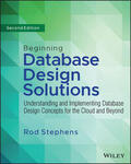 Stephens |  Beginning Database Design Solutions | Buch |  Sack Fachmedien