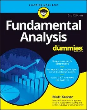 Krantz |  Fundamental Analysis For Dummies | eBook | Sack Fachmedien