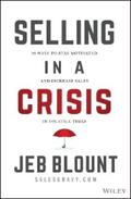 Blount |  Selling in a Crisis | eBook | Sack Fachmedien