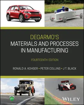 Kohser / Collins / Black |  DeGarmo's Materials and Processes in Manufacturing | Buch |  Sack Fachmedien