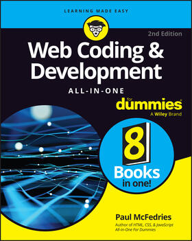 McFedries | Web Coding & Development All-in-One For Dummies | Buch | 978-1-394-19702-6 | sack.de