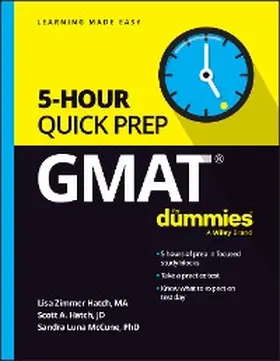 Hatch / Mccune |  GMAT 5-Hour Quick Prep For Dummies | eBook | Sack Fachmedien