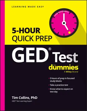 Collins | GED Test 5-Hour Quick Prep for Dummies | Buch | 978-1-394-23174-4 | www.sack.de