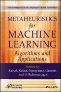 Kalita / Ganesh / Balamurugan |  Metaheuristics for Machine Learning | eBook | Sack Fachmedien