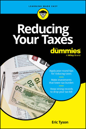 Tyson |  Reducing Your Taxes For Dummies | Buch |  Sack Fachmedien