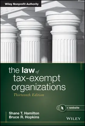 Hamilton / Hopkins |  The Law of Tax-Exempt Organizations | Buch |  Sack Fachmedien