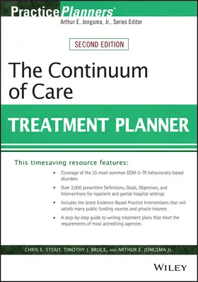 Stout / Bruce / Jongsma | The Continuum of Care Treatment Planner | Buch | 978-1-394-27346-1 | www.sack.de