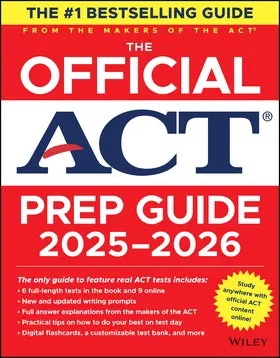ACT |  The Official ACT Prep Guide 2025 - 2026 | Buch |  Sack Fachmedien