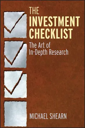 Shearn |  The Investment Checklist | Buch |  Sack Fachmedien