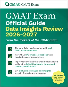 GMAC (Graduate Management Admission Council) | GMAT Official Guide Data Insights Review 2026 - 2027 | Buch | 978-1-394-41385-0 | www.sack.de