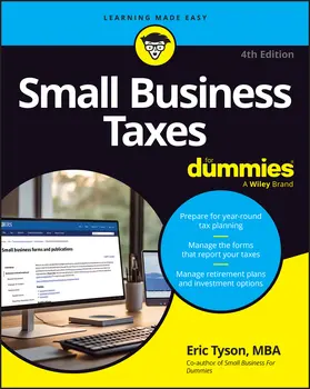 Tyson |  Small Business Taxes for Dummies | Buch |  Sack Fachmedien