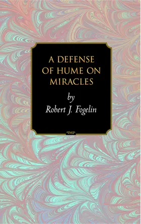 Fogelin |  A Defense of Hume on Miracles | eBook | Sack Fachmedien