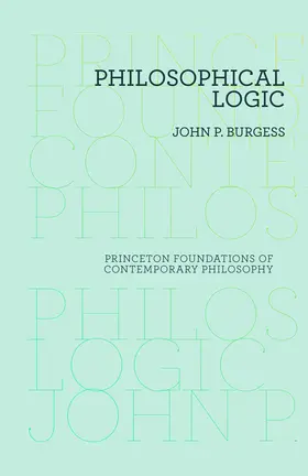 Burgess |  Philosophical Logic | eBook | Sack Fachmedien