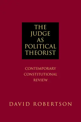 Robertson |  The Judge as Political Theorist | eBook | Sack Fachmedien