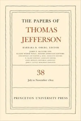 Jefferson / Oberg |  The Papers of Thomas Jefferson, Volume 38 | eBook | Sack Fachmedien