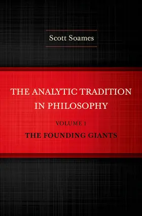 Soames |  The Analytic Tradition in Philosophy, Volume 1 | eBook | Sack Fachmedien