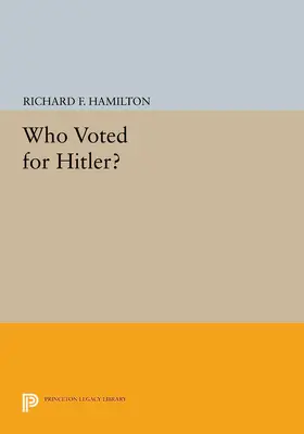 Hamilton |  Who Voted for Hitler? | eBook | Sack Fachmedien