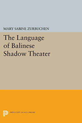 Zurbuchen | The Language of Balinese Shadow Theater | E-Book | sack.de
