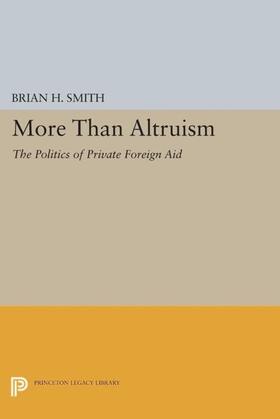 Smith |  More Than Altruism | eBook | Sack Fachmedien
