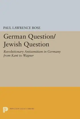 Rose |  German Question/Jewish Question | eBook | Sack Fachmedien