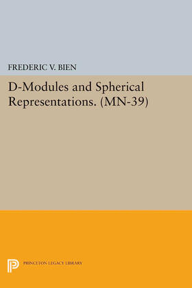 Bien | D-Modules and Spherical Representations. (MN-39) | E-Book | sack.de