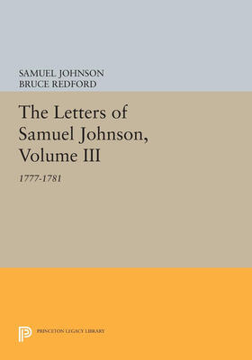 Johnson / Redford | The Letters of Samuel Johnson, Volume III | E-Book | sack.de