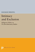 Herzog |  Intimacy and Exclusion | eBook | Sack Fachmedien