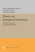 Curtius |  Essays on European Literature | eBook | Sack Fachmedien