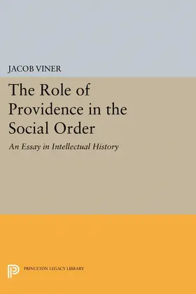 Viner |  The Role of Providence in the Social Order | eBook | Sack Fachmedien