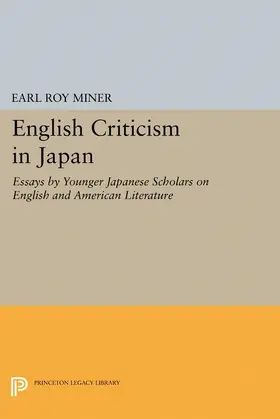 Miner |  English Criticism in Japan | eBook | Sack Fachmedien