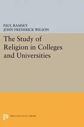 Ramsey / Wilson |  The Study of Religion in Colleges and Universities | eBook | Sack Fachmedien