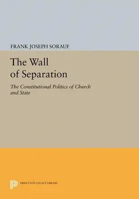 Sorauf |  The Wall of Separation | eBook | Sack Fachmedien