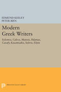 Keeley / Bien |  Modern Greek Writers | eBook | Sack Fachmedien