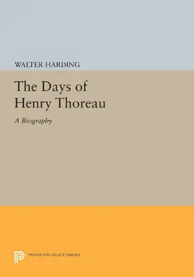 Harding |  The Days of Henry Thoreau | eBook | Sack Fachmedien