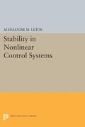 Letov |  Stability in Nonlinear Control Systems | eBook | Sack Fachmedien