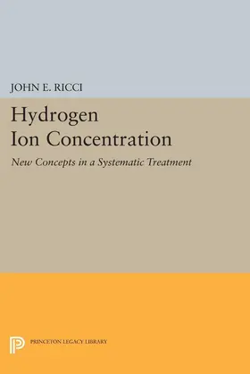 Ricci |  Hydrogen Ion Concentration | eBook | Sack Fachmedien