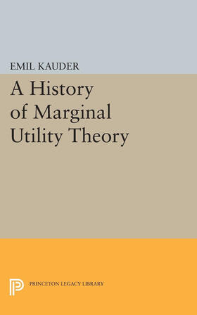 Kauder | History of Marginal Utility Theory | E-Book | sack.de