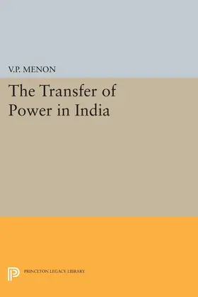 Menon |  Transfer of Power in India | eBook | Sack Fachmedien