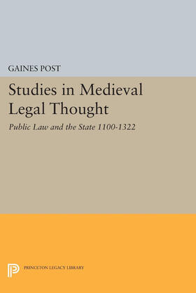 Post | Studies in Medieval Legal Thought | E-Book | sack.de