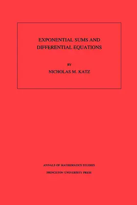 Katz |  Exponential Sums and Differential Equations. (AM-124), Volume 124 | eBook | Sack Fachmedien