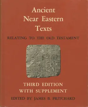 Pritchard |  Ancient Near Eastern Texts Relating to the Old Testament with Supplement | eBook | Sack Fachmedien