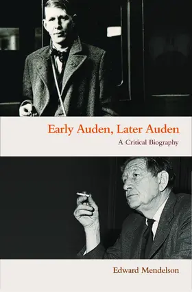 Mendelson |  Early Auden, Later Auden | eBook | Sack Fachmedien