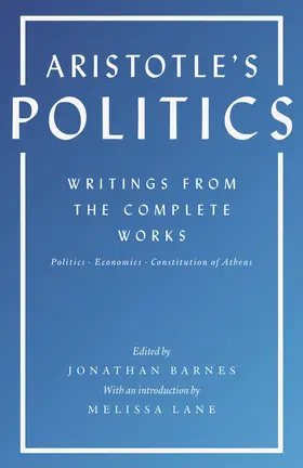 Aristotle / Barnes |  Aristotle's Politics | eBook | Sack Fachmedien