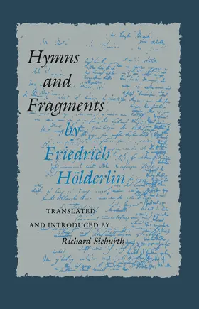 Hölderlin / Holderlin |  Hymns and Fragments | eBook | Sack Fachmedien
