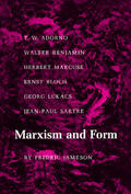 Jameson |  Marxism and Form | eBook | Sack Fachmedien