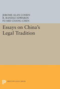 Cohen / Chen / Edwards |  Essays on China's Legal Tradition | eBook | Sack Fachmedien