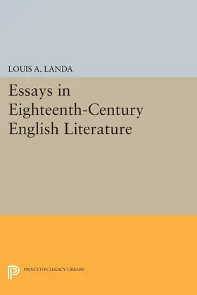 Landa |  Essays in Eighteenth-Century English Literature | eBook | Sack Fachmedien