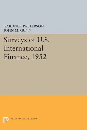 Patterson |  Surveys of U.S. International Finance, 1952 | eBook | Sack Fachmedien