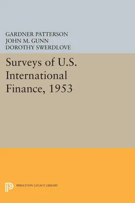 Patterson |  Surveys of U.S. International Finance, 1953 | eBook | Sack Fachmedien