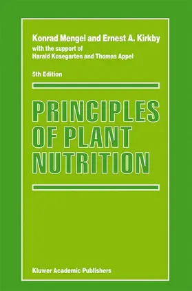 Mengel / Kirkby |  Principles of Plant Nutrition | Buch |  Sack Fachmedien